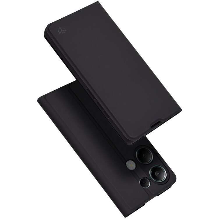 Husa Techsuit pentru Xiaomi Redmi Note 13 Pro 4G / Poco M6 Pro 4G Neagră
