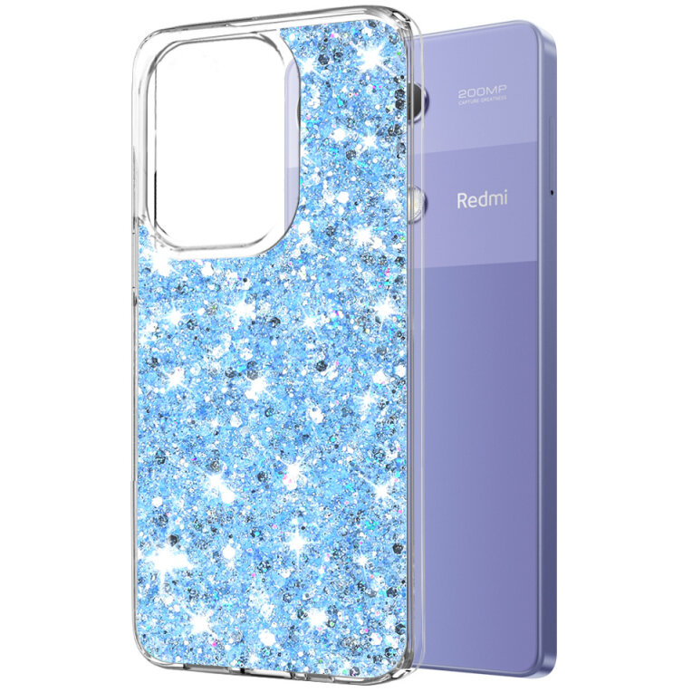 Husa Techsuit pentru Xiaomi Redmi Note 13 Pro 4G / Poco M6 Pro 4G Bleu