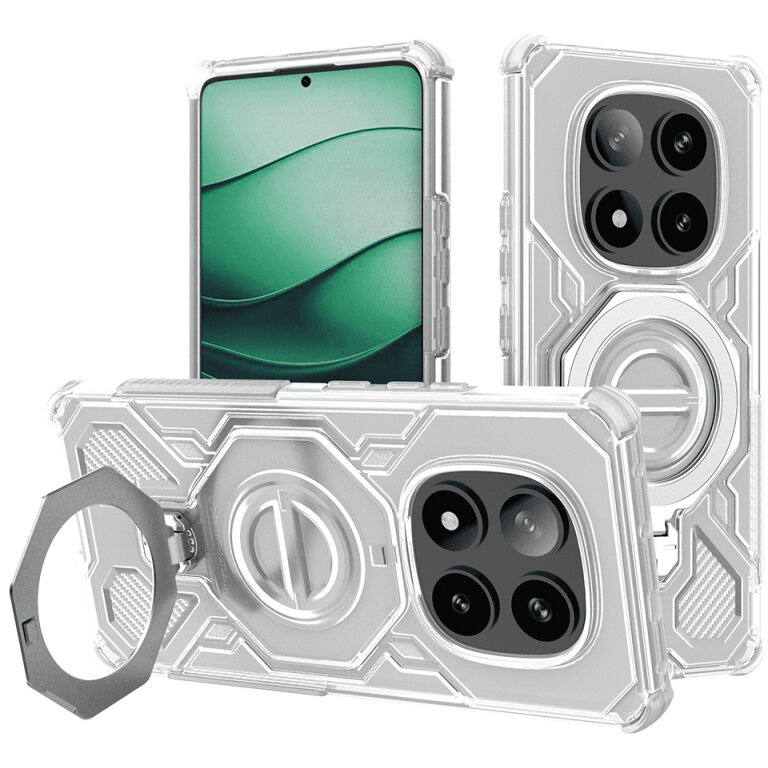 Husa Techsuit pentru Xiaomi Poco X7 / Redmi Note 14 Pro 5G Albă