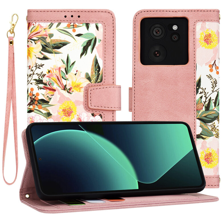 Husa Techsuit pentru Xiaomi 13T Pro / 13T Roz