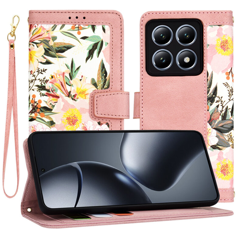 Husa Techsuit pentru Xiaomi 14T Pro Roz