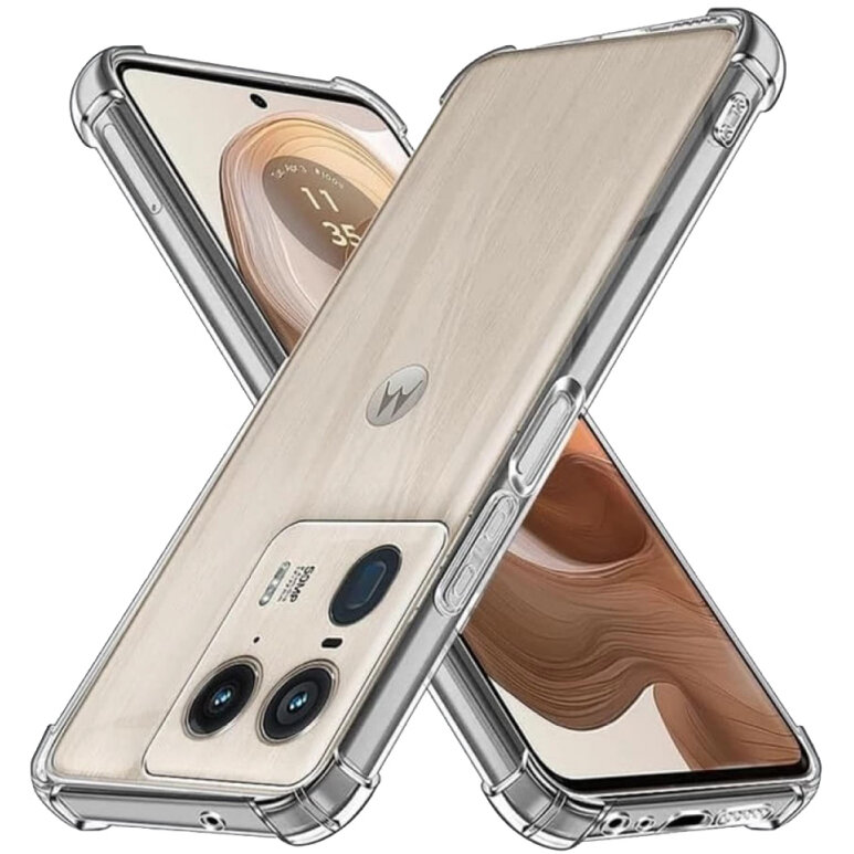 Husa Techsuit pentru Motorola Edge 50 Ultra Transparentă