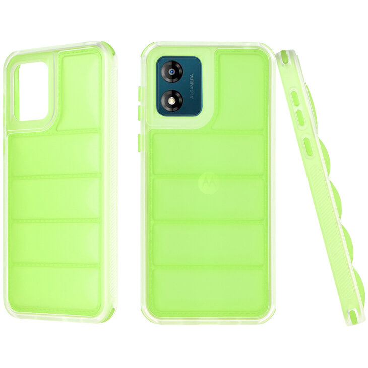 Husa Techsuit pentru Motorola Moto E13 Verde