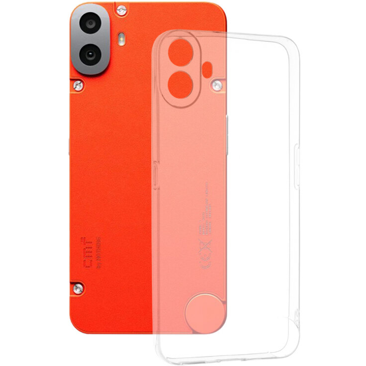 Husa Techsuit pentru Nothing CMF Phone 1 Transparentă