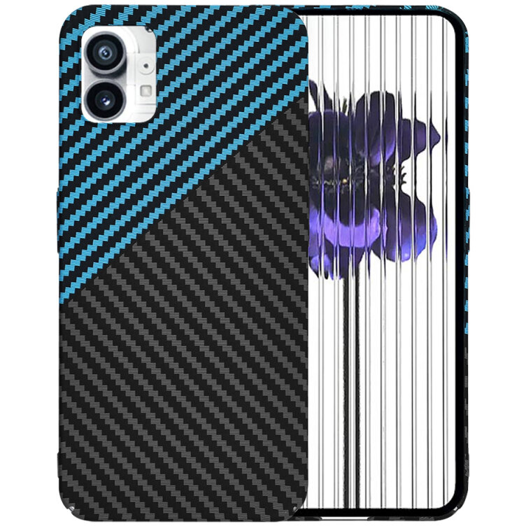 Husa Techsuit pentru Nothing Phone1 Neagră Bleu