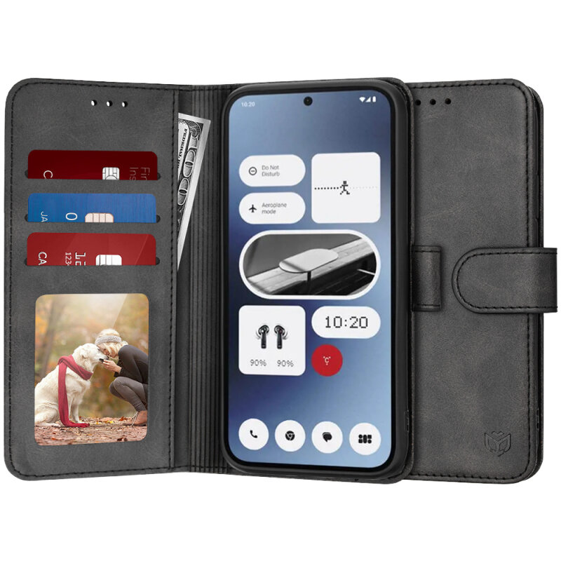 Husa Techsuit pentru Nothing Phone2a Neagră