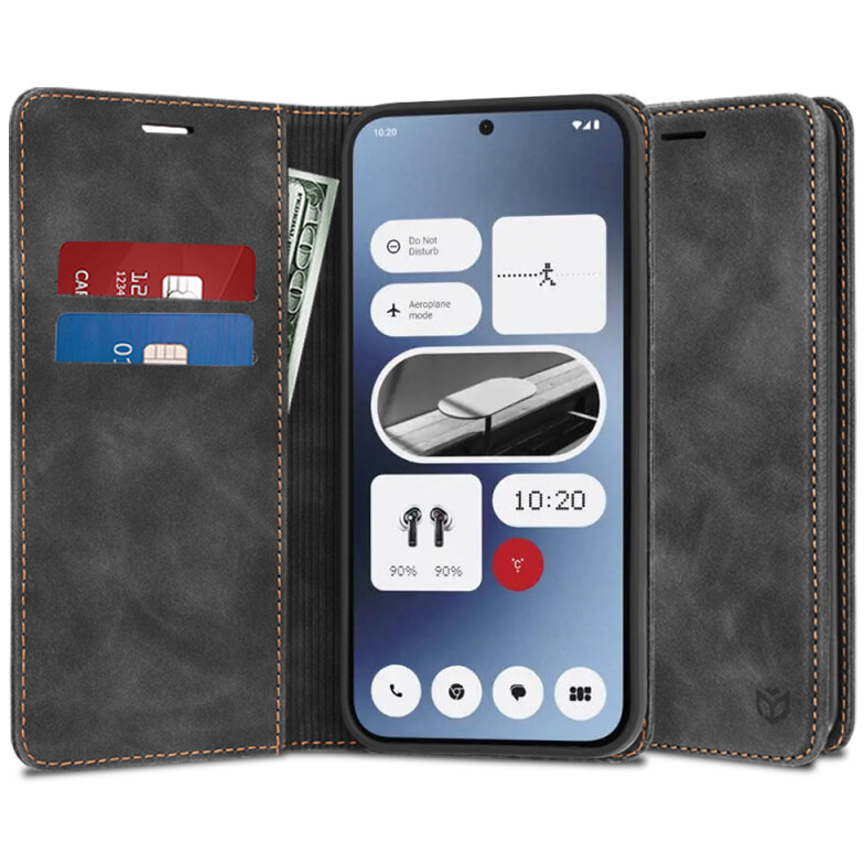 Husa Techsuit pentru Nothing Phone2a Neagră