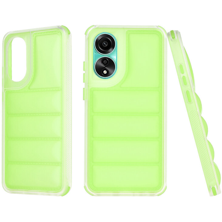 Husa Techsuit pentru Oppo A78 4G Verde