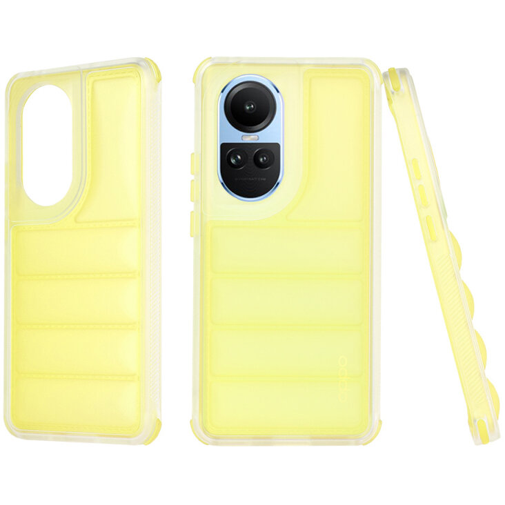 Husa Techsuit pentru Oppo Reno10 / Reno10 Pro Galbenă