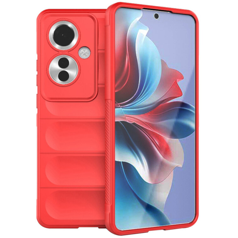 Husa Techsuit pentru Oppo Reno11 F Roșie
