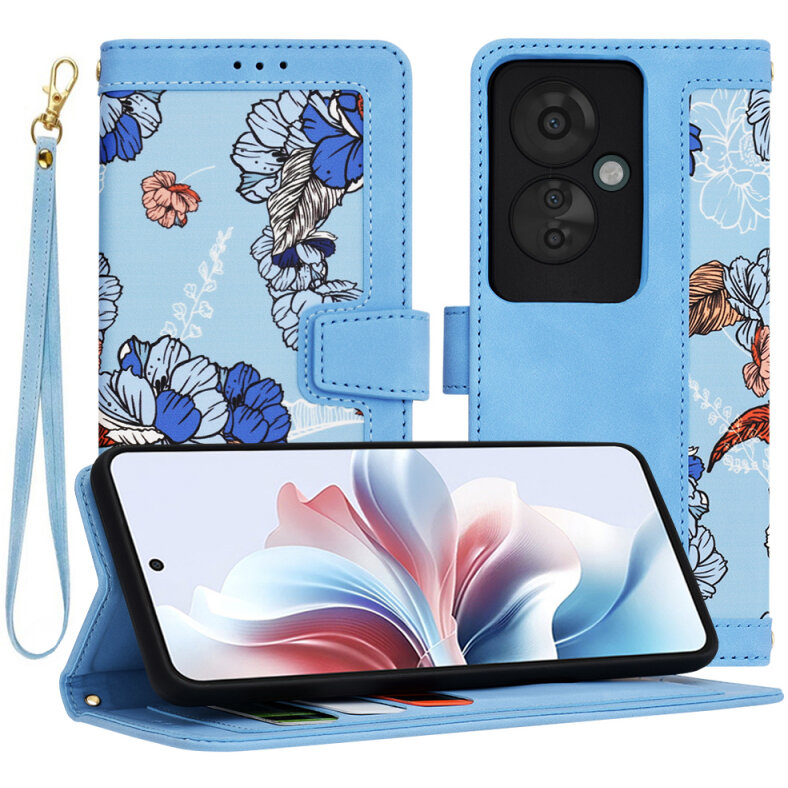 Husa Techsuit pentru Oppo Reno11 F Bleu