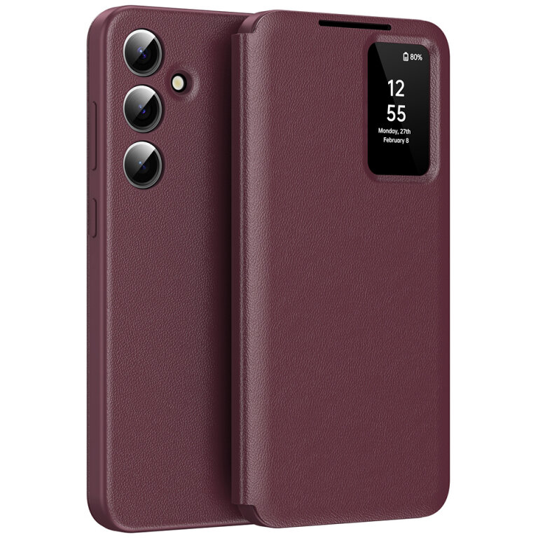 Husa Techsuit pentru Samsung Galaxy S24 Roșie