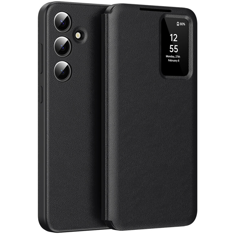 Husa Techsuit pentru Samsung Galaxy A55 5G Neagră