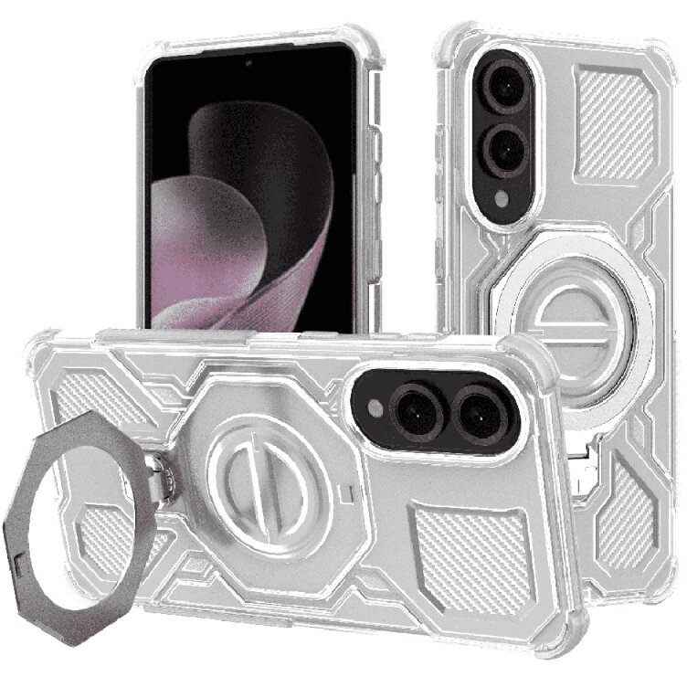 Husa Techsuit pentru Samsung Galaxy S25 Edge Albă