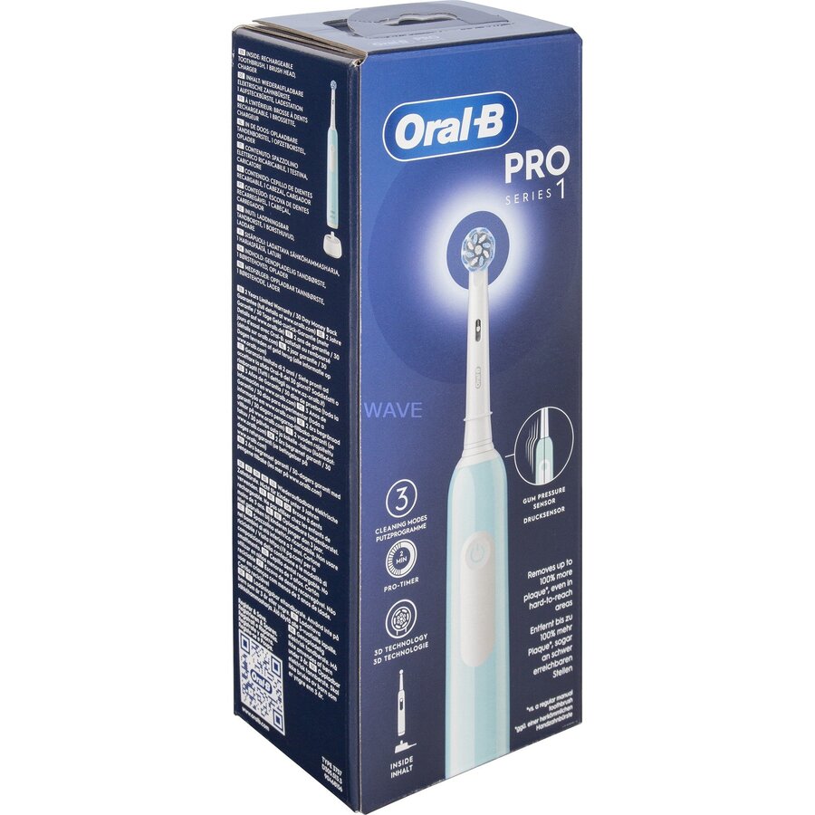 Braun Pro 1 Sensitive Clean Electric Toothbrush (turquoise)