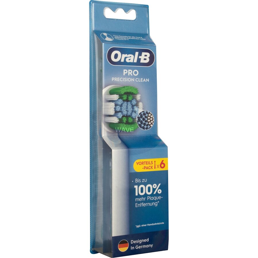 Braun Pro Precision Clean brush heads 6-pack