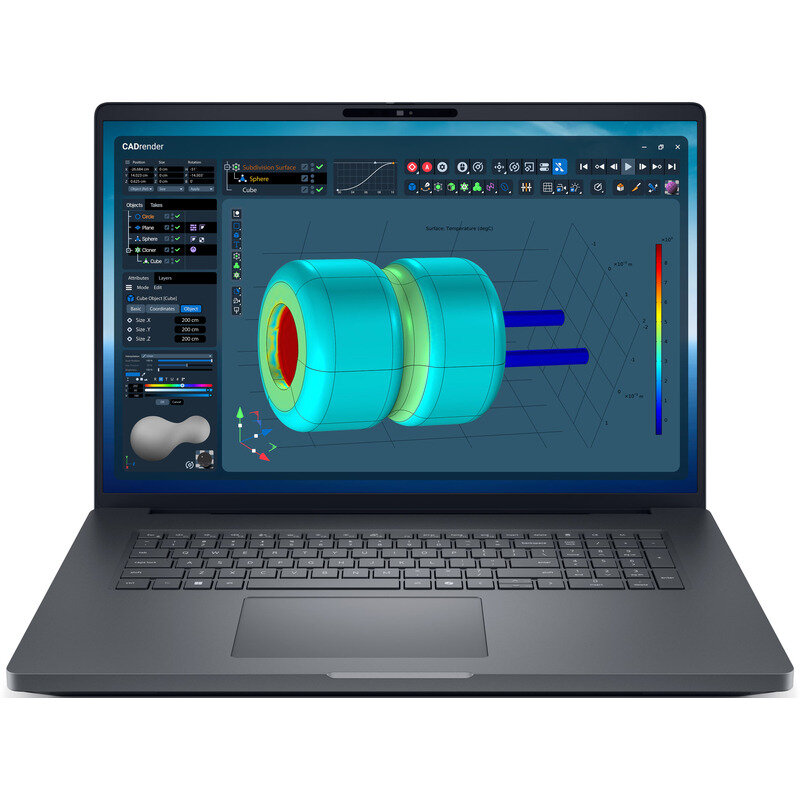 Laptop Pro Max 18 Plus MB18250 18 inch QHD+ Intel Core Ultra 9 285HX 64GB DDR5 1TB SSD nVidia RTX PRO 3000 12GB FGP Womdpws 11 Pro 3Yr ProS Black