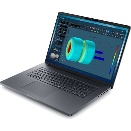 Laptop Dell Pro Max 18 Plus MB18250 18 inch QHD+ Intel Core Ultra 7 265HX 32GB DDR5 1TB SSD nVidia RTX PRO 3000 12GB FGP Womdpws 11 Pro 3Yr ProS Black