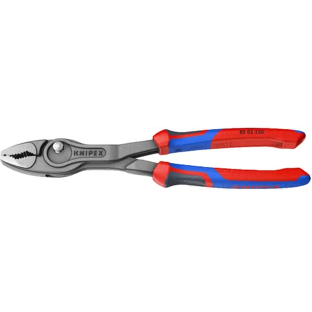 TwinGrip front gripping pliers (red/blue, length 250mm)