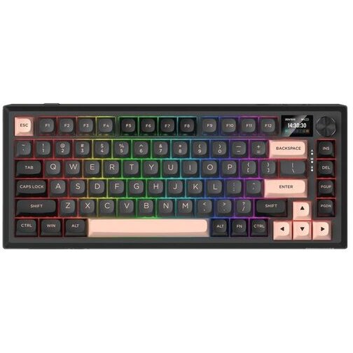 Tastatura Mecanica Eclipse Pro Gaming Bluetooth Cu si Fara Fir Iluminare RGB Neagra