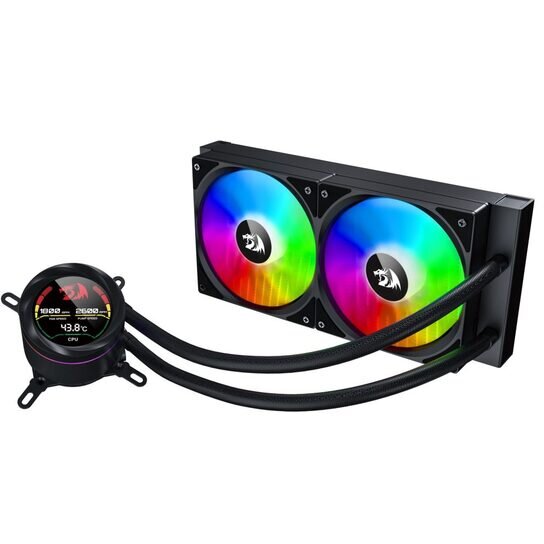 Cooler Procesor CCW-1019 cu Lichid Iluminare aRGB cu Display Negru