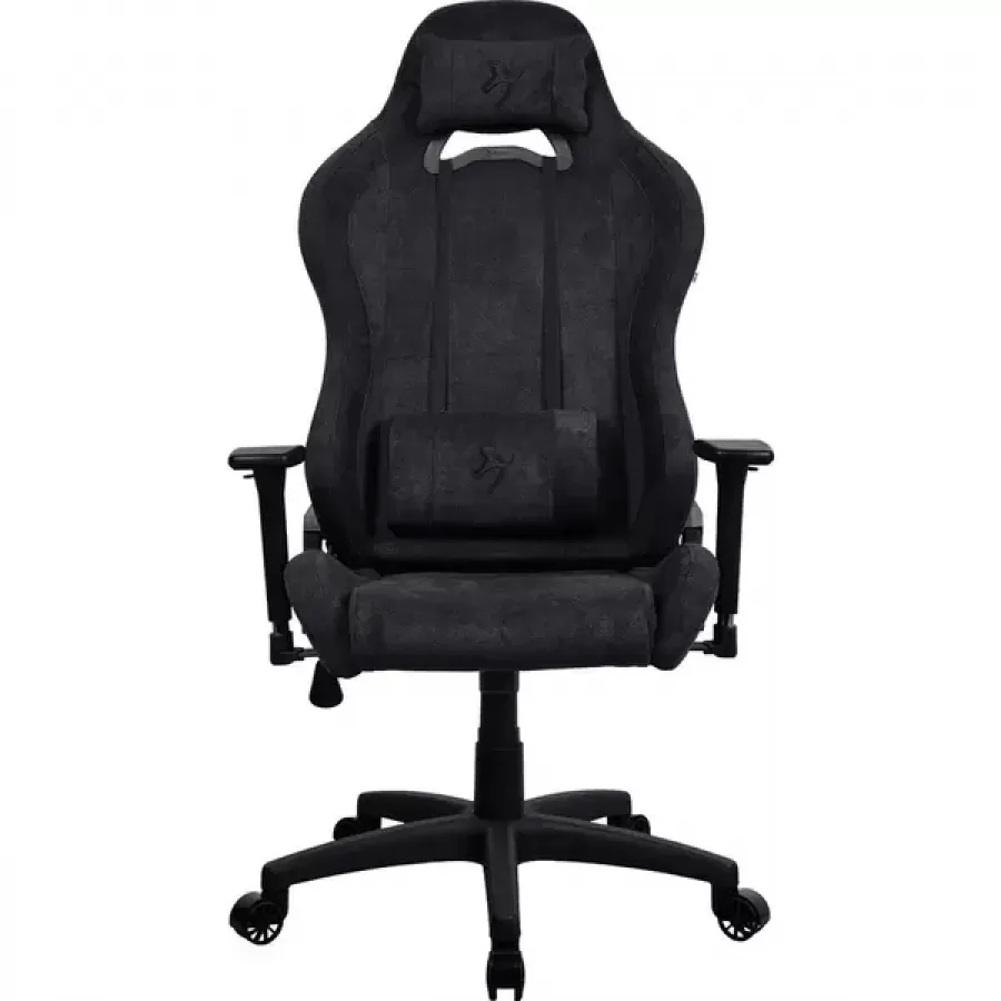 Scaun Gaming Arozzi Toretta SoftFabric v2 Tetieră Ajustabil Max. 120kg Negru — imaginea 4