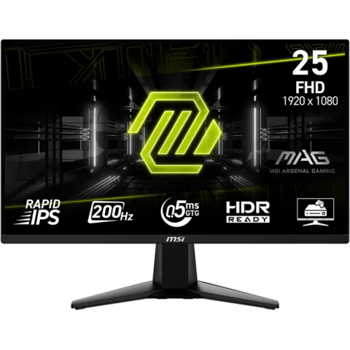 Monitor LED MAG 255F E20 IPS 24.5inch Full HD 1920 x 1080 HDMI DisplayPort 200Hz 0.5ms Negru