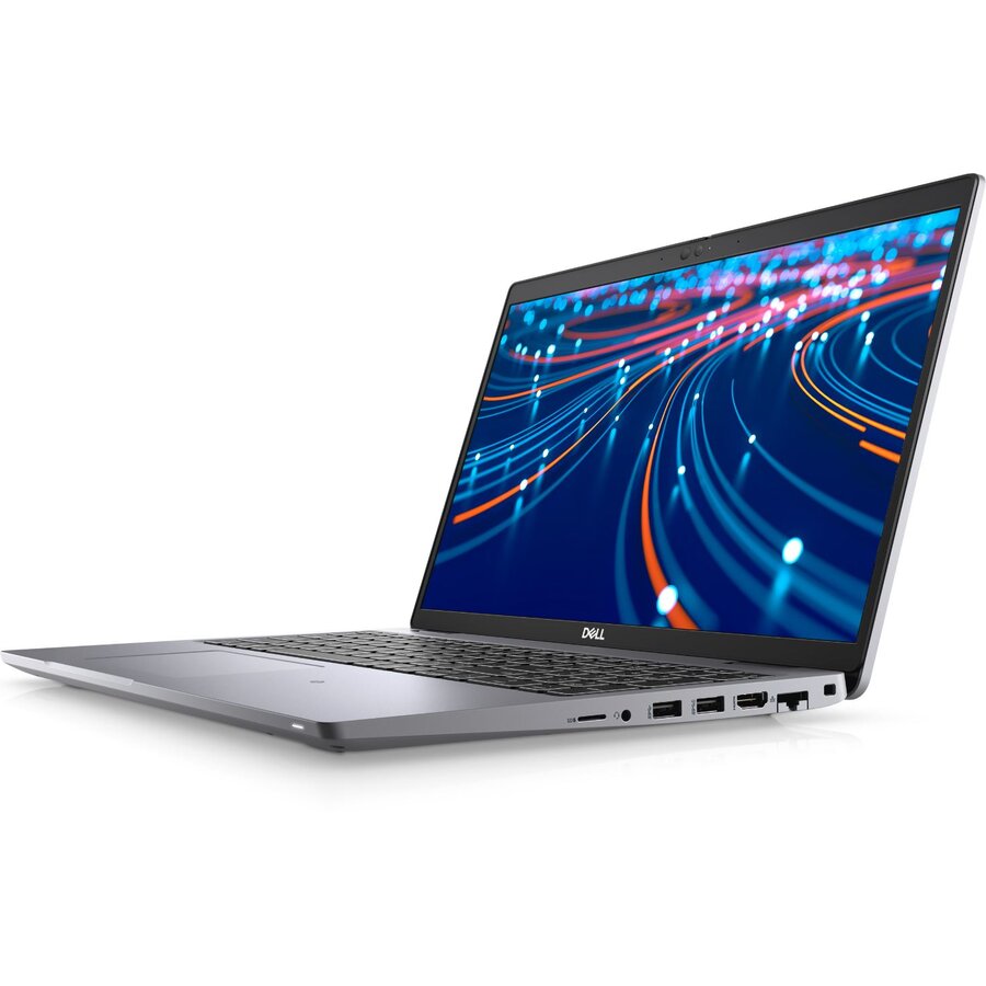 Laptop Refurbished Latitude 5520 FHD 15.6 inch Intel Core i5-1135G7 8GB 256GB SSD Windows 11 Home Grey