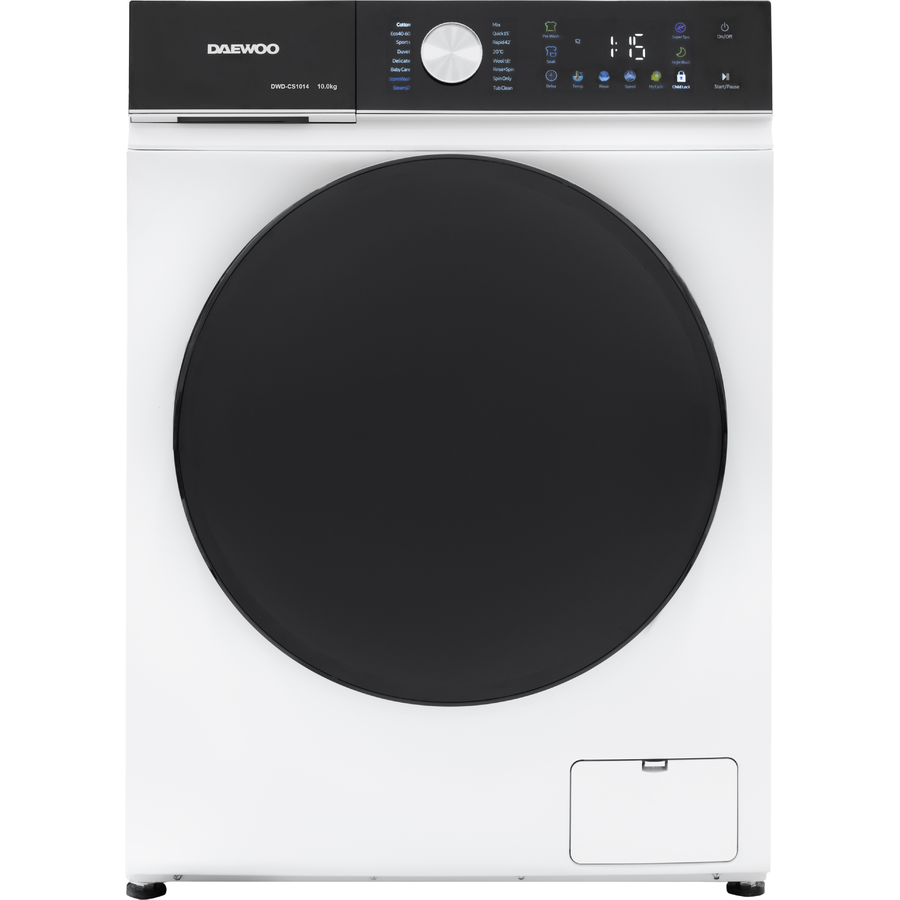 Masina de spalat rufe slim Daewoo DWD-8T1227G, 1400 RPM, 8 kg, Clasa B - imagine 2