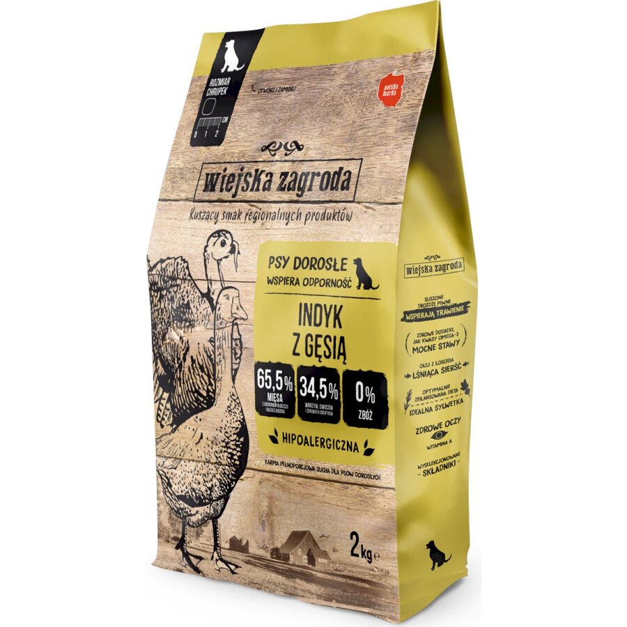 Hrana Pentru Câini wiejska zagroda 2 kg