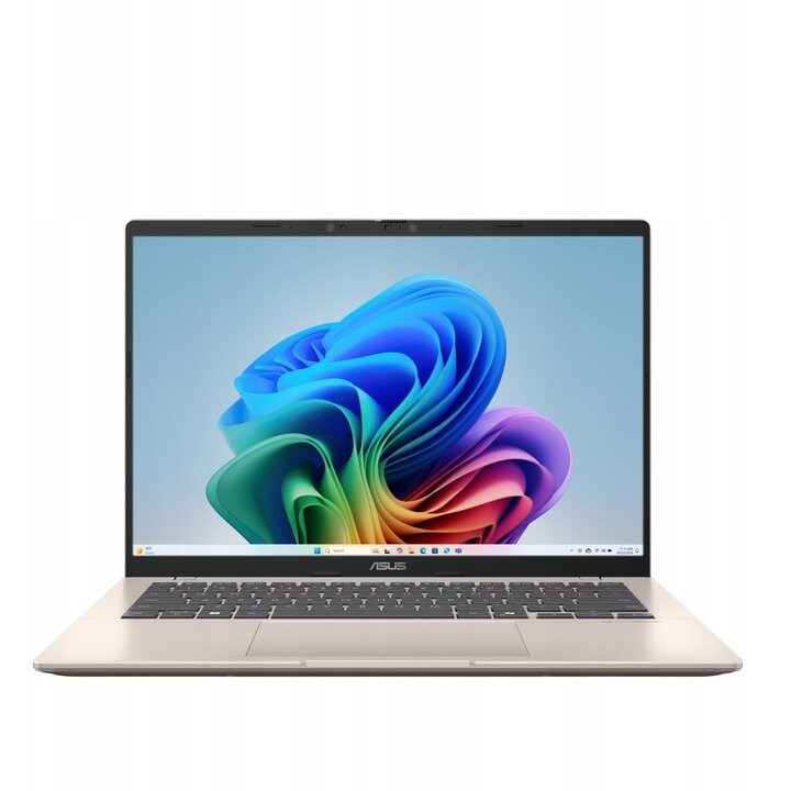 Laptop Vivobook 14 WUXGA 14 inch Snapdragon X X1-26-100 16GB 512GB SSD Windows 11 Home Gold