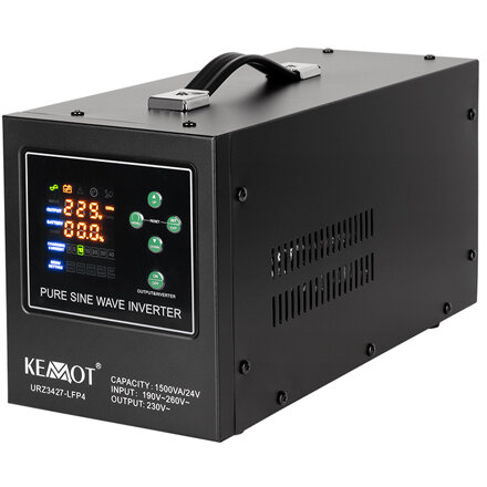 UPS CENTRALE TERMICE SINUS PUR 1500VA/1050W 24V KEMOT