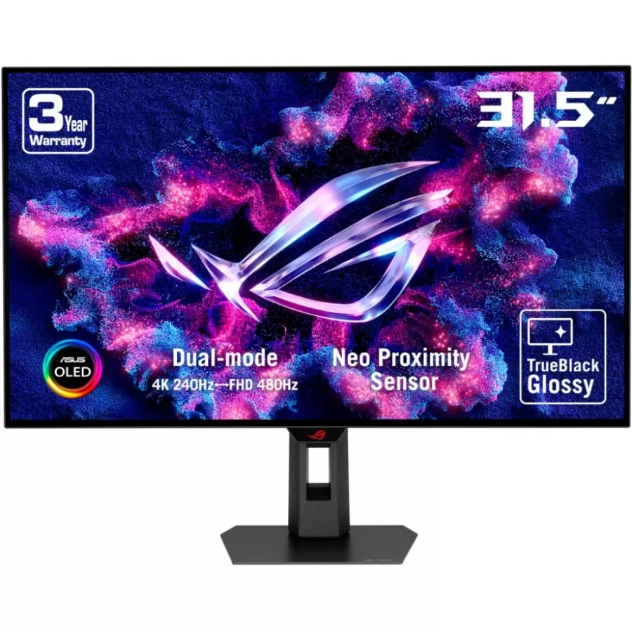 Monitor Gaming Asus ROG Strix OLED XG32UCWMG 31.5Inch 4K UHD 240Hz Compatibil G-SYNC Negru