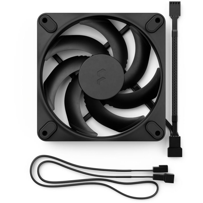 Ventilator Fractal Design Momentum 12 (FD-F-MO1-1201) 120MM Negru — imaginea 5