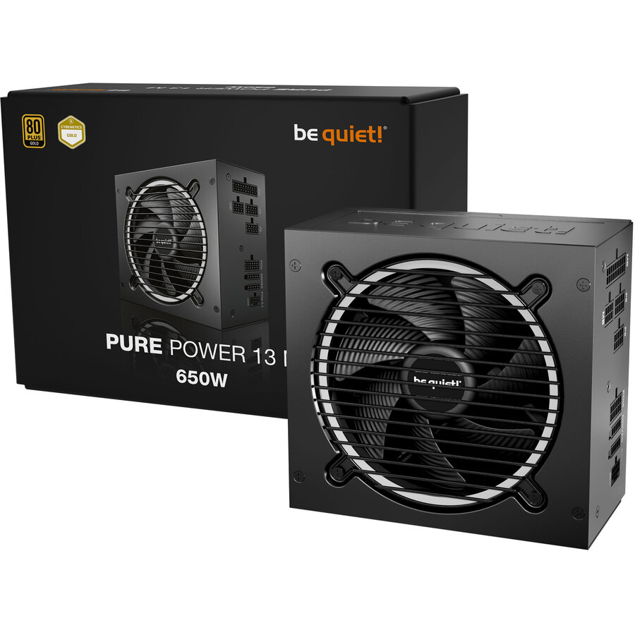Sursa PC Pure Power 13 M 650W (BP025EU) 80 Plus Gold Negru