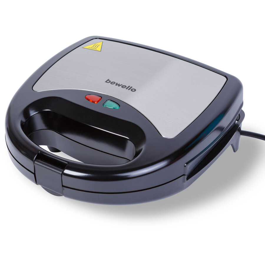 Sandwich Maker 3 in 1 220-240V 800W Argintiu/Negru