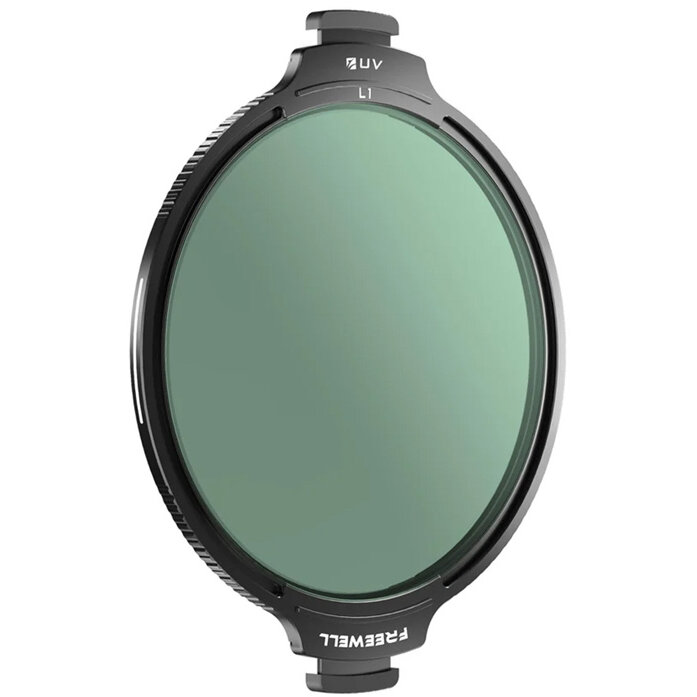 Accesoriu Camera Video Actiune UV pentru camere foto compatibil cu Real Locking VND/CPL, 116.6mm, Negru