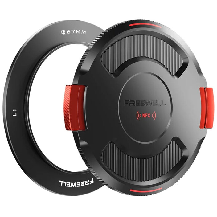 Accesoriu Camera Video Actiune compatibile cu Real Locking VND/CPL, 67mm, Negru