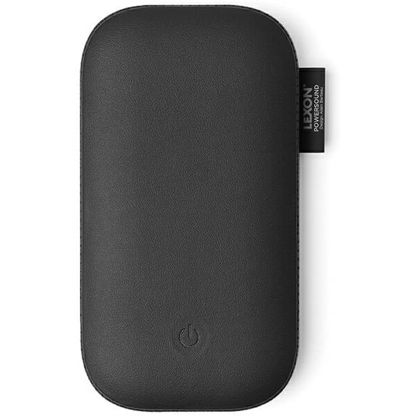 Baterie externa portabila Lexon Powersound, 5000 mAh, Incarcare Wireless, Difuzor Bluetooth, USB-C, Negru - imagine 2