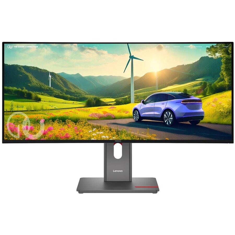 Monitor Computer ThinkVision P34WD-40 86.4Cm 34inch 3440 x 1440 Pixeli Wide Quad HD LCD Negru