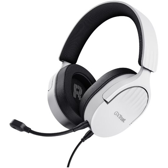 Casti Over-Head Casti  cu fir GXT 489W Fayzo, alb - imagine 2