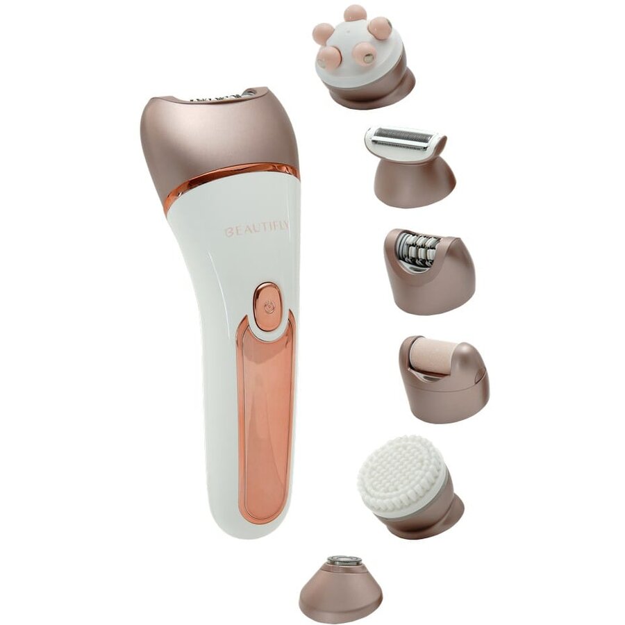 Epilator Beauty Silk 5 in 1 Epilare Ras Masaj Exfoliere Pila