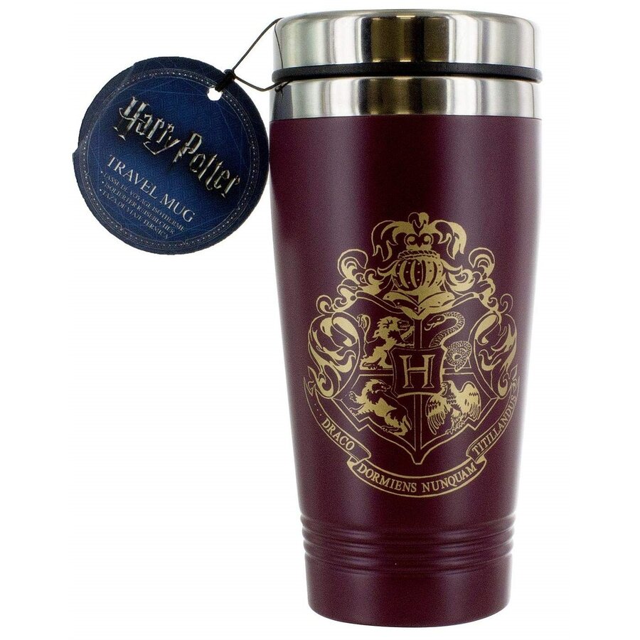 Cana de Calatorie Harry Potter Hogwarts 450ML Burgund