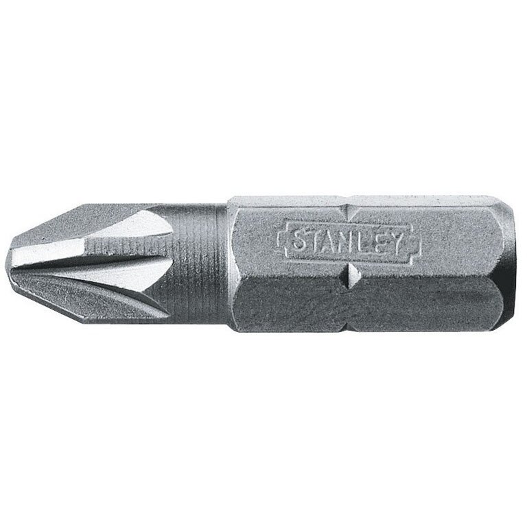 1-68-945 Bit PZ1 25mm, Stanley 1/4"