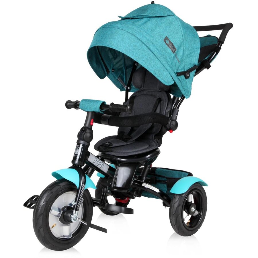 Tricicleta Multifunctionala 4in1 Neo Air Roti Mari cu Camera Green Luxe