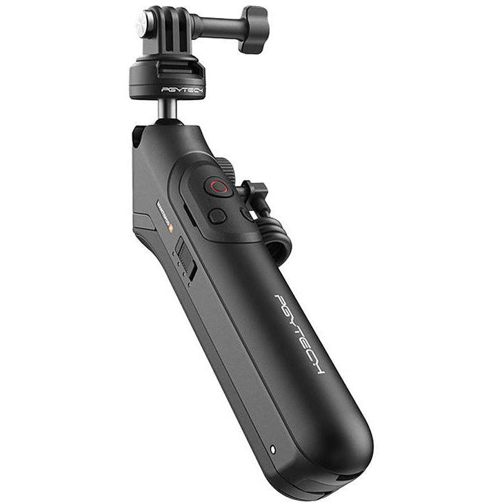 Trepied Caplock MantisPod Power Compatibil cu GoPro Hero Baterie 5000mAh Rotire 360 Grade USB-C Negru