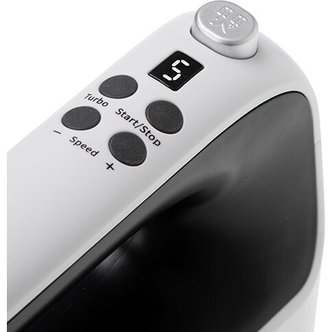 Mixer de Mână Adler AD 4229 9 Viteze Turbo 3 Tipuri de Atașamente 600W Alb/Negru — imaginea 6
