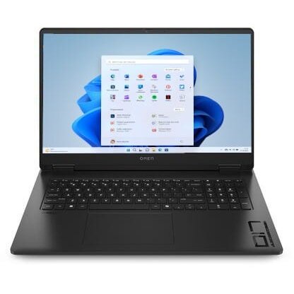 Laptop Omen 17 FHD 17.3 inch AMD Ryzen AI 7 350 16GB 1TB SSD RTX 5050 Windows 11 Home Black