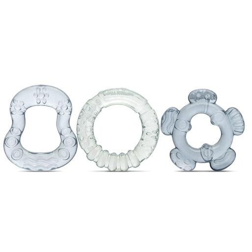 Set 3 Jucarii Dentitie Iceberg Green Cameo Blue