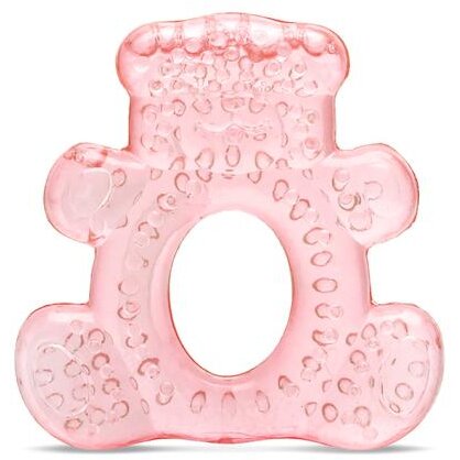 Jucarie Dentitie Bear Shell Pink